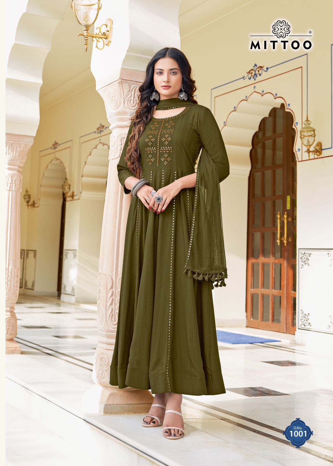 Saawariya By Mittoo Viscose Heavy Anarkali Kurtis With Dupatta Wholesale Price In Surat